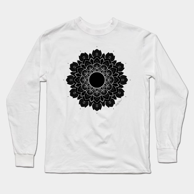 Mandala Long Sleeve T-Shirt by holly_astral